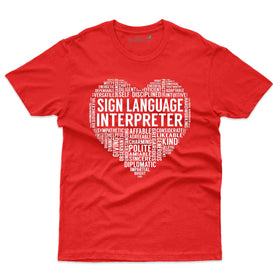 Interpreter T-Shirt - Sign Language Collection