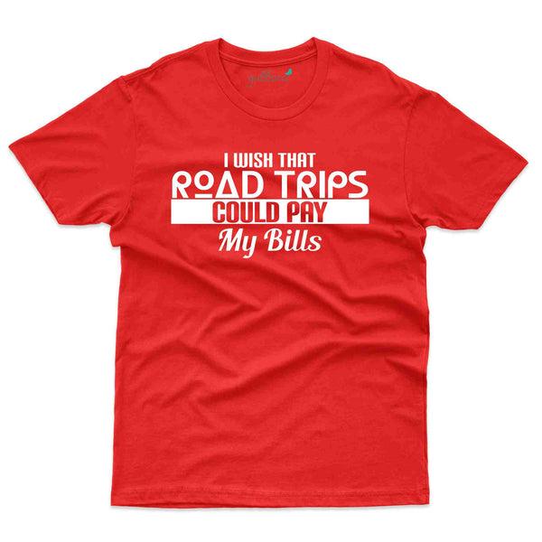 red custom road trip t-shirts