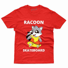 Racoon T-Shirt - Skateboard Collection