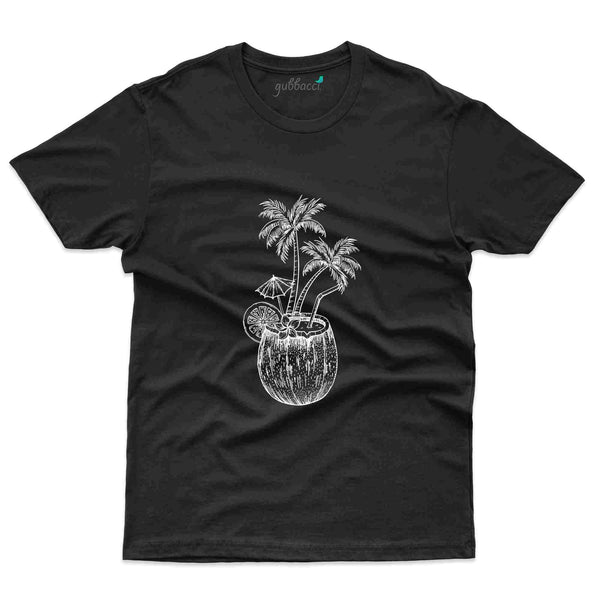 Coconut Beach T-Shirt - Coconut Collection - Gubbacci