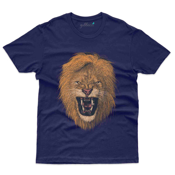 Roaring Lion 4 T-Shirt - Lion Collection - Gubbacci