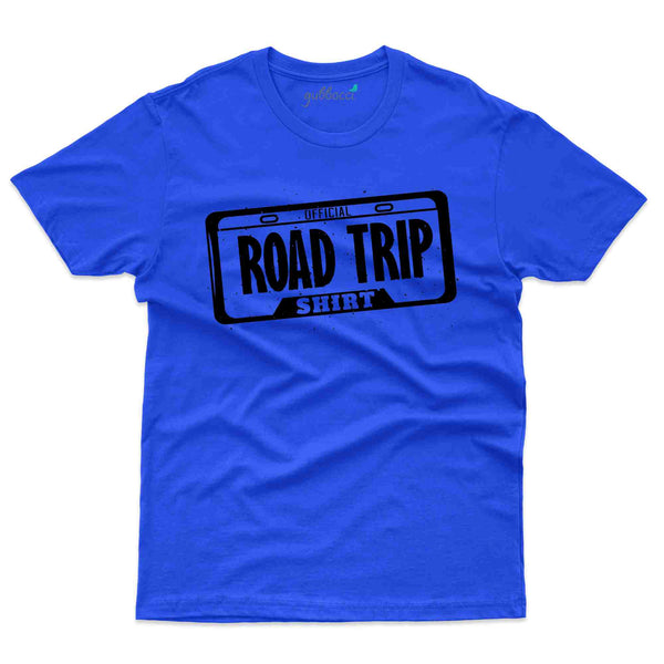 road trip blue tshirts