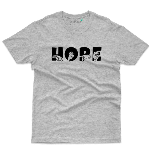 Hope T-Shirt - Sign Language Collection - Gubbacci