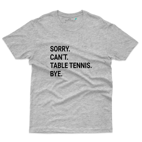 Table Tennis 9 T-Shirt -Table Tennis Collection - Gubbacci