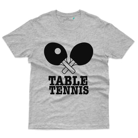 Table Tennis Design T-Shirt - Table Tennis Collection