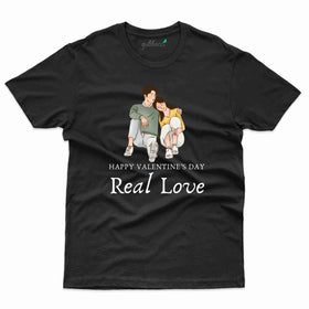 Real Love Design T-Shirt - Valentine's Day T-Shirt Collection