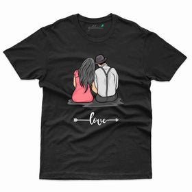 Couple Design Love T-Shirt - Valentine Day T-Shirt