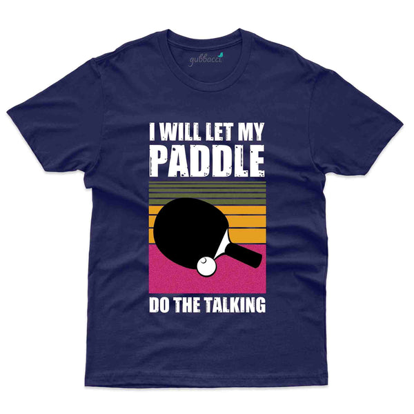 Paddle T-Shirt -Table Tennis Collection - Gubbacci