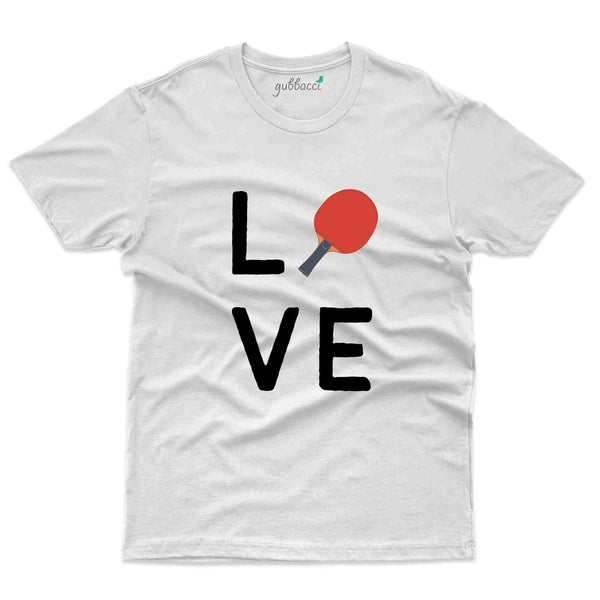 Love T-Shirt -Table Tennis Collection - Gubbacci