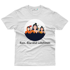 Ram, Sita and Lakshman T-Shirt - Jai Shree Ram T-Shirt Collection