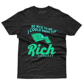 Rich Someday T-Shirt - Stock Market T-Shirt Collection
