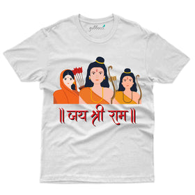 Ram, Sita and Lakshman Jai Shree Ram T-Shirt Collection