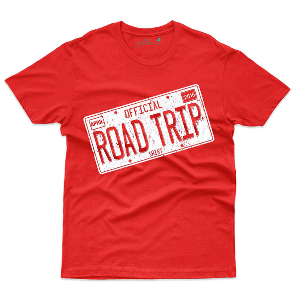 red road trip t-shirts