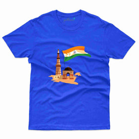 Indian Flag and Monument T-shirt - Republic Day Collection