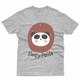 Sleepy Panda T-shirt - Panda T-shirt Collection