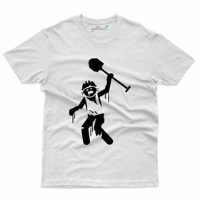 Construction Worker Zombie T-shirt - Zombie Collection