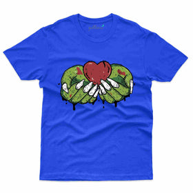 Zombie Delicate Heart T-shirt - Zombie Collection