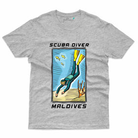 Scuba Diver T-Shirt - Maldives Collection