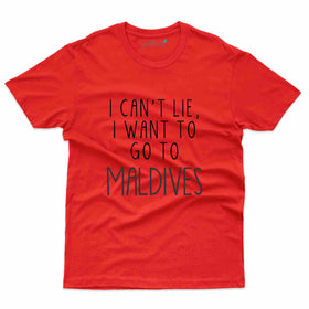 I Can't Lie T-Shirt - Maldives Collection