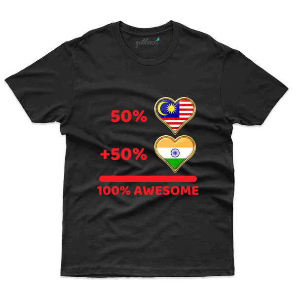 100% Awesome T-Shirt - Malaysia Collection - Gubbacci