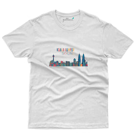 Malaysia Skyline 3 T-Shirt - Malaysia Collection