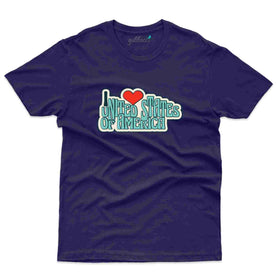 I Love America T-shirt - United States Collection