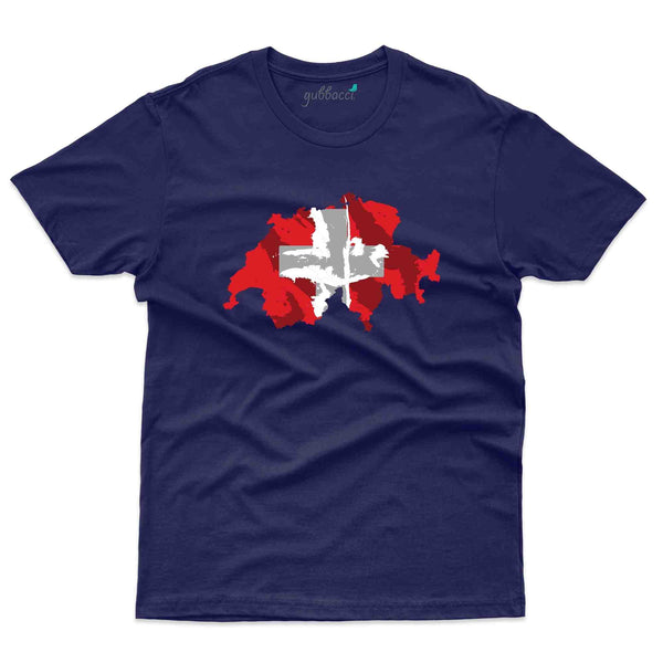 Switzerland 8 T-Shirt - Switzerland Collection - Gubbacci