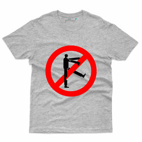 No Zombie Sign T-shirt - Zombie Collection