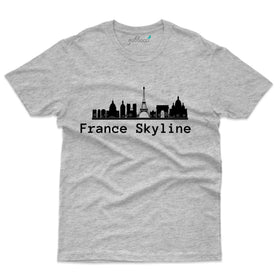 France Skyline T-shirt - France Collection