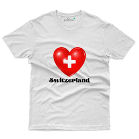 Switzerland Heart T-Shirt - Switzerland Collection