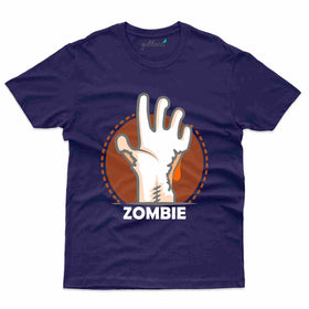 Best Graphic Zombie Buried Hand T-shirt - Zombie Collection