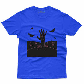 Buried Zombie Hand T-shirt - Zombie Collection