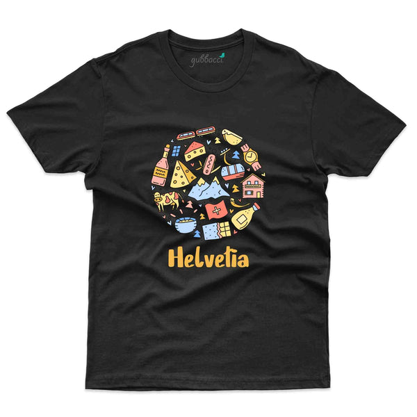 Helvitia T-Shirt - Switzerland Collection - Gubbacci