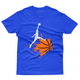 Basket Ball Painting T-Shirt - Basket Ball Collection