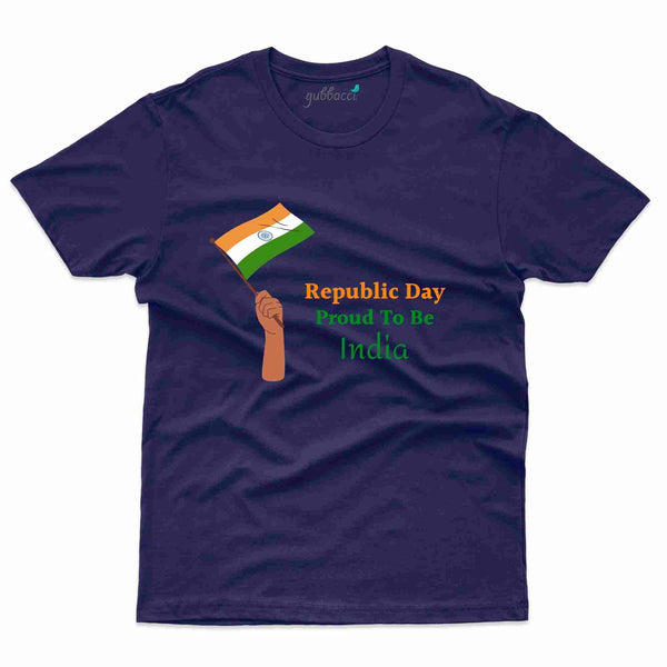Proud India Custom T-shirt - Republic Day Collection - Gubbacci