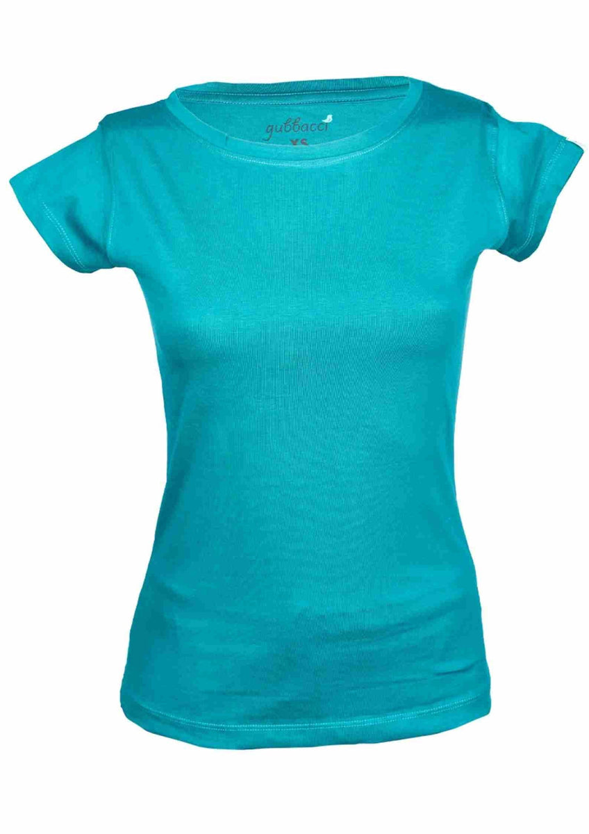 Custom Boat Neck Tshirt For Women Gubbacci