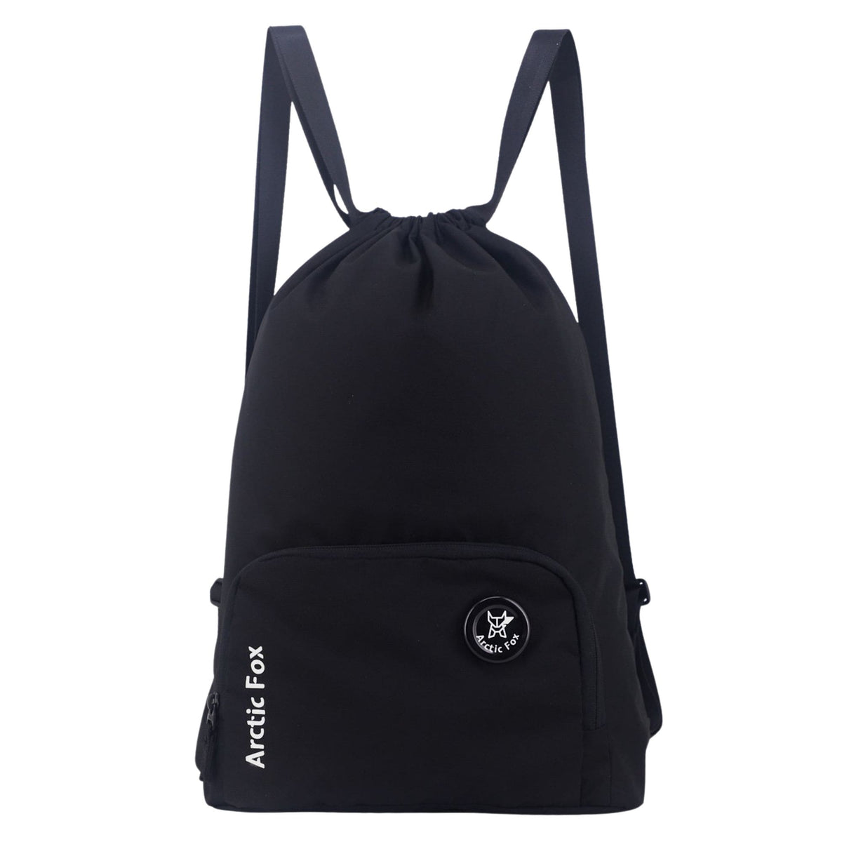 Custom Drawstring Black Backpack Gubbacci