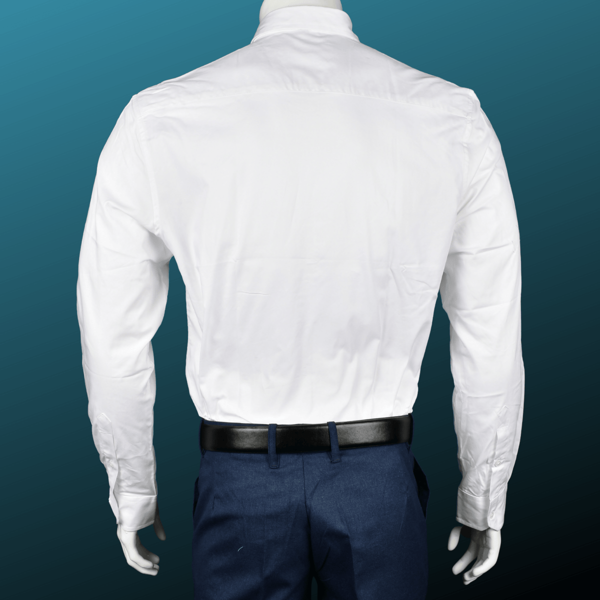 Custom Formal White Shirt - Full Sleeve | Gubbacci