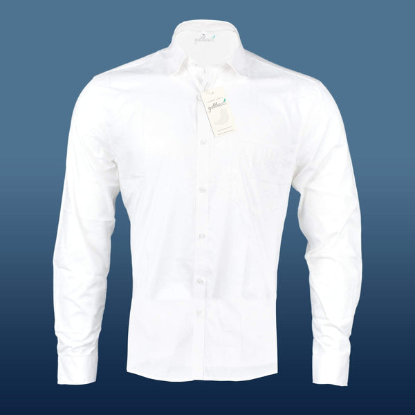 gubbacciuniforms Formal White Shirt