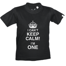 I Can't Keep Calm T-Shirt - 1st Birthday Collection