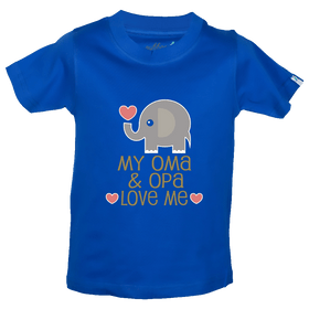 My Oma and Opa Love me - Funny Kids T-Shirt