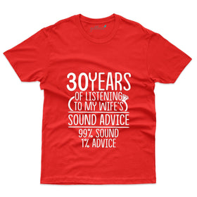 30 Years Of Listening T-Shirt - 30th Anniversary Collection