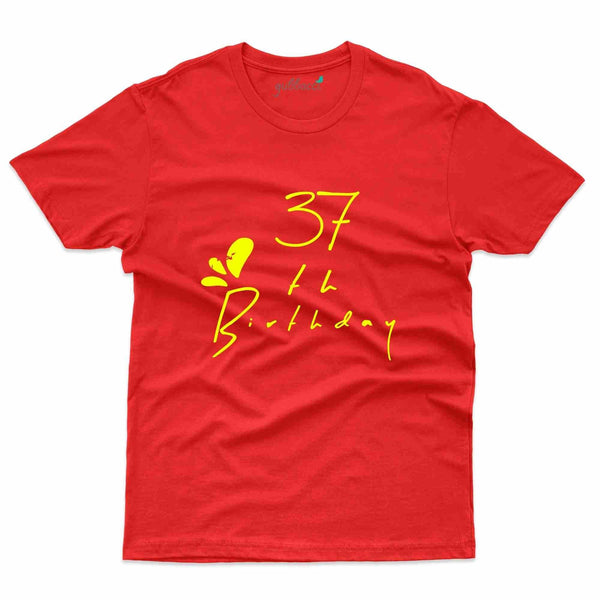 37th Birthday 3 T-Shirt - 37th Birthday Collection - Gubbacci-India