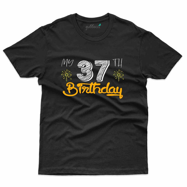 37th Birthday T-Shirt - 37th Birthday Collection - Gubbacci-India