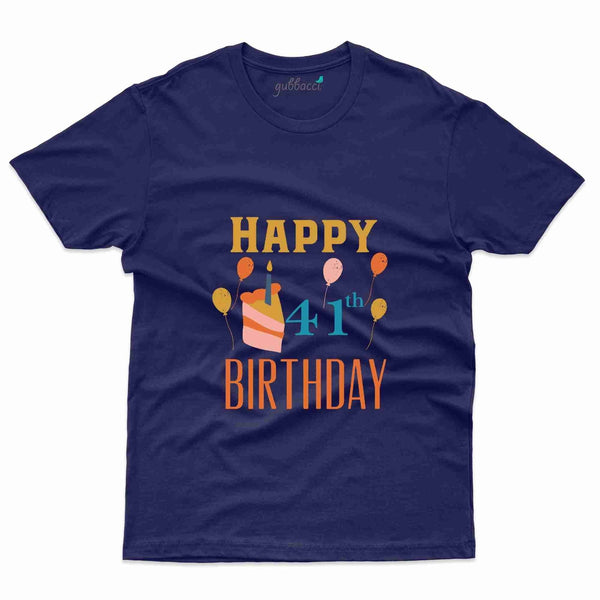 41st Birthday 7 T-Shirt - 41th Birthday Collection - Gubbacci-India