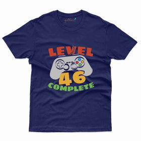 46 Level Complete 2  T-Shirt - 46th Birthday Collection