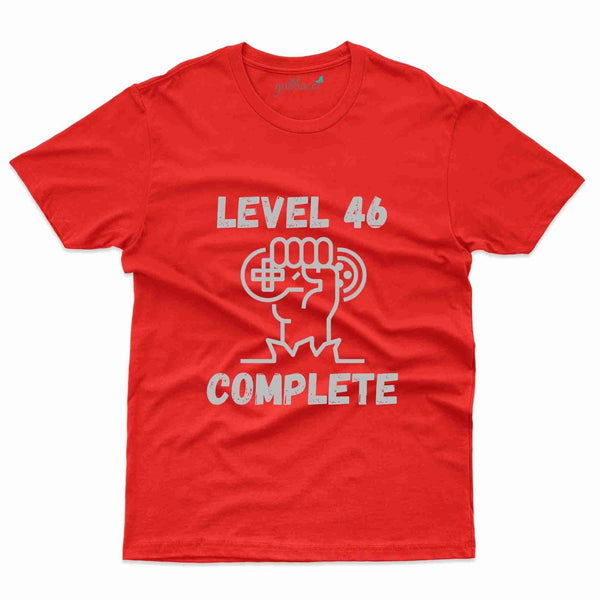46 Level Complete 4  T-Shirt - 46th Birthday Collection - Gubbacci-India