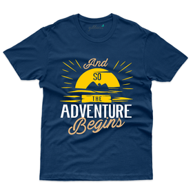 Adventure Begins T-Shirt - Travel Collection