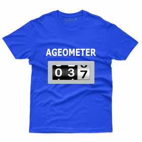 Ageometer T-Shirt - 37th Birthday Collection