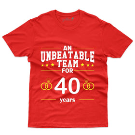 An Unbeatable Team T-Shirt - 40th Anniversary Collection